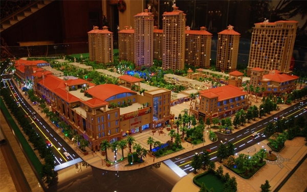 地形渭源渭源沙盘模型