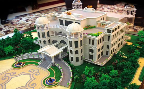 农业渭源渭源沙盘模型的应用