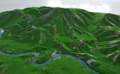 现代渭源渭源沙盘模型的优势